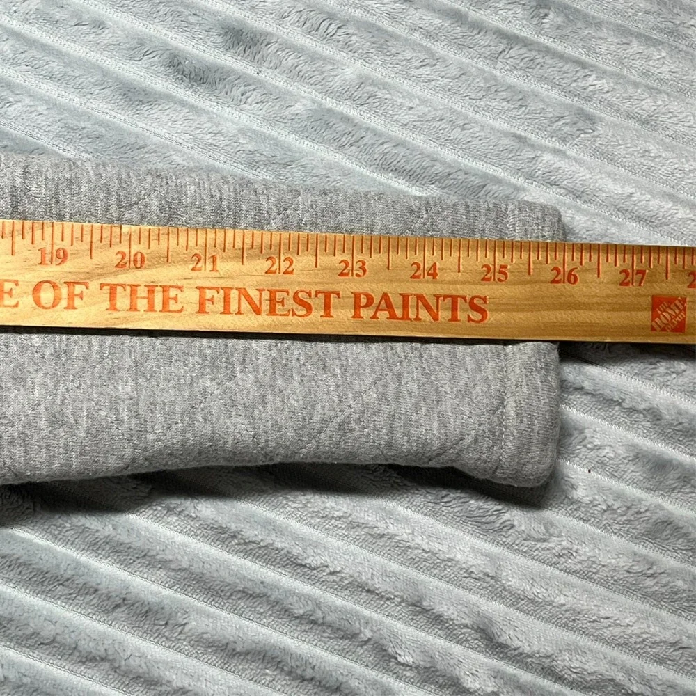 North Face Caroluna Quilted Fleece Lined Jacket Women's S Gray Warm Comfort Prep
